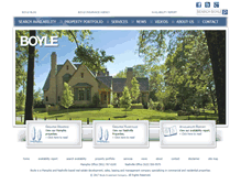 Tablet Screenshot of boyle.com